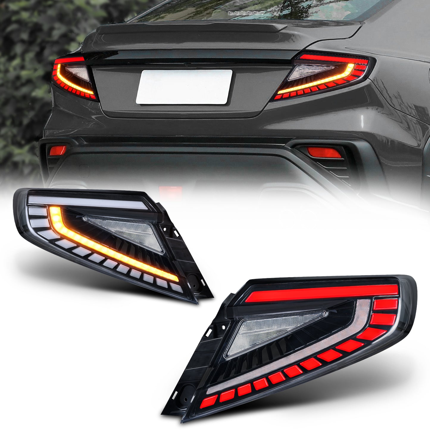 Archaic Retro Style LED Tail Lights for Subaru WRX VB 2022–2025 | OEM Fit Rear Lamp Upgrade