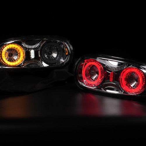 Archaic Chrome Edition Full LED Tail Lights for Mazda MX-5 Miata NC 2005–2015