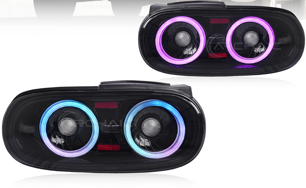 Archaic Smoked Style LED Tail Lights for Mazda Miata NA | Plug & Play Upgrade