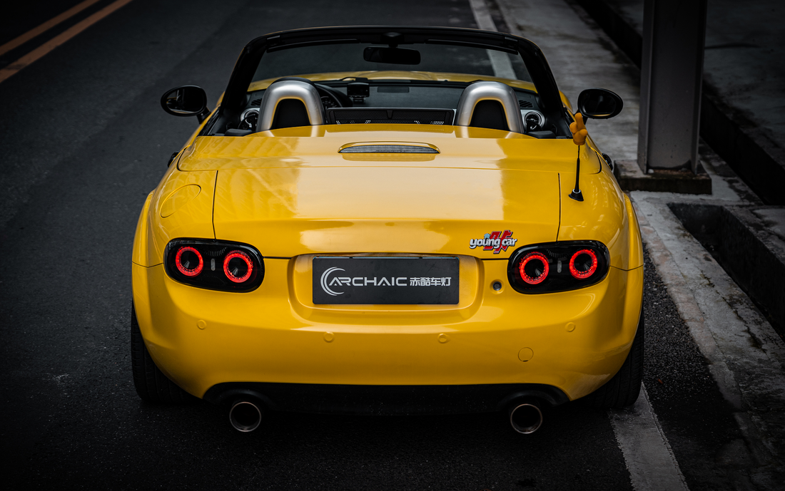 Mazda MX-5 NC LED tail lights aftermarket upgrade