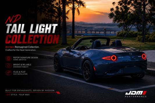 Mazda MX-5 ND Rotor Signature LED Tail Lights | Archaic Reimagined Collection