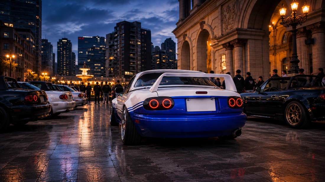 The Mazda Miata NA: A JDM Icon Reimagined Through Light