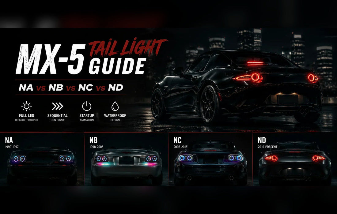 Mazda MX-5 Miata Tail Lights Guide