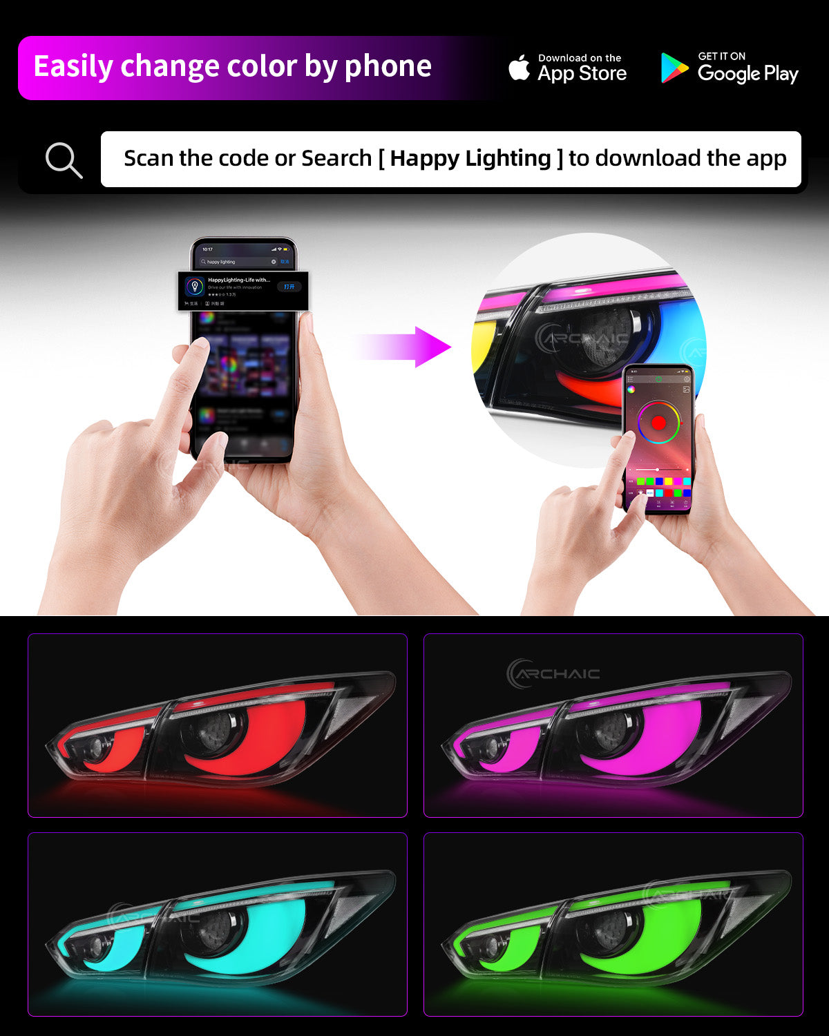 For INFINITI Q50 LED Tail Lights 2014-2017 | Skyline V37 Compatible | Sequential Turn Signal + Startup Animation + RGB Option | OEM Fitment Replacement