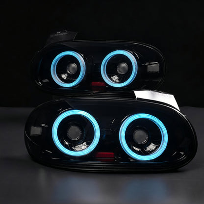 Luces traseras LED de estilo JDM arcaico para Mazda MX-5 Miata NB 1998-2005 | Mejora de par RGB