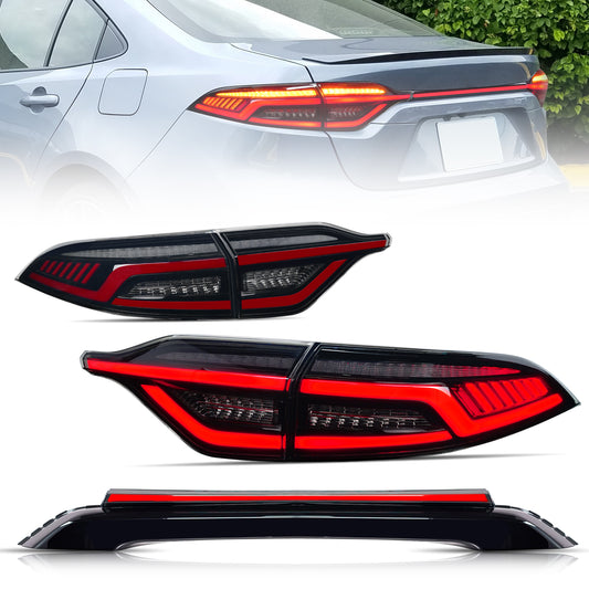 Full LED Tail Lights Assembly For Toyota Corolla 2020-2023 (US version)