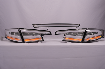 LED Tail Lights for 2022-2024 Honda Civic Hatchback /Type-R, Tail Light Assembly for 11th Gen Civic （2022-2024）One Pair