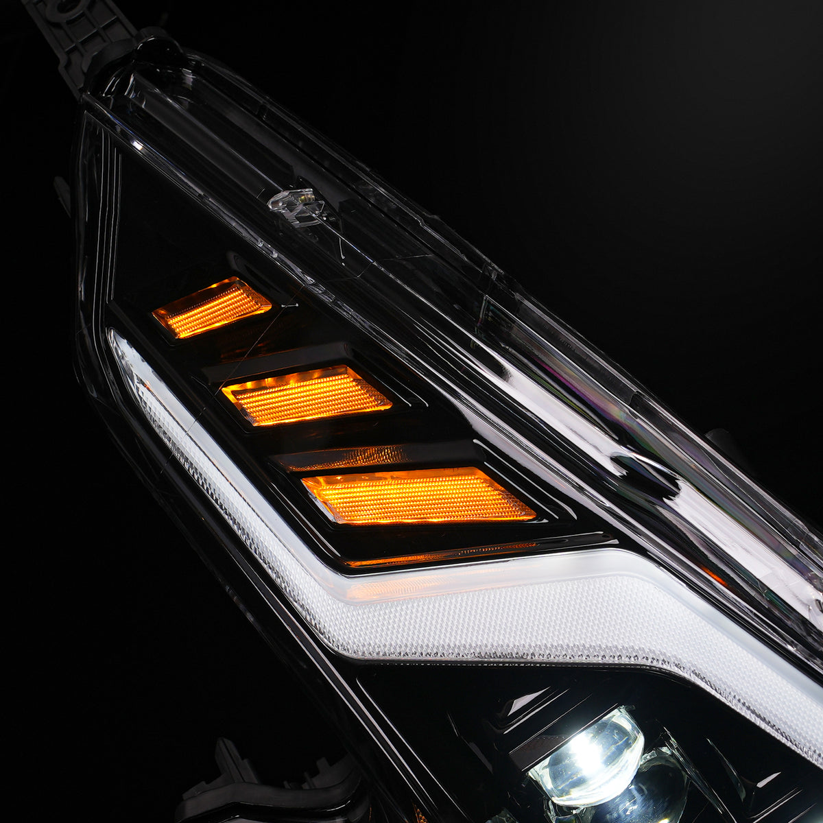 Full LED Headlights for Nissan 370Z Z34 2009–2020 | Startup Animation DRL