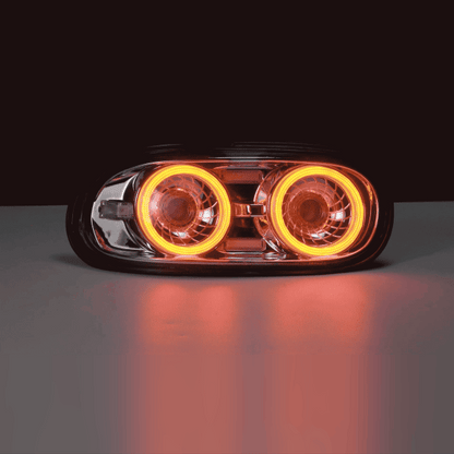 Feux arrière à LED complets (teinte fumée claire) pour Mazda Miata NA (modèle ancien) - Déjà homologué E-mark