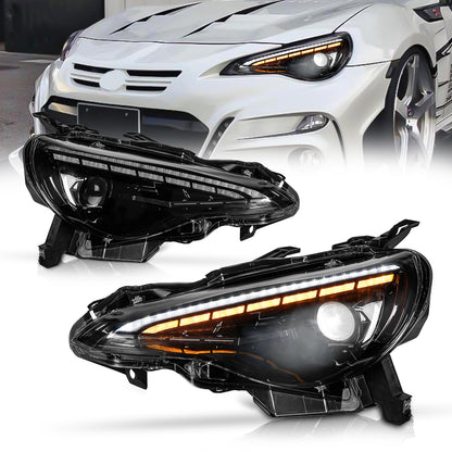 Full LED Headlights Assembly For Toyota 86/ Subaru BRZ 2012-2021