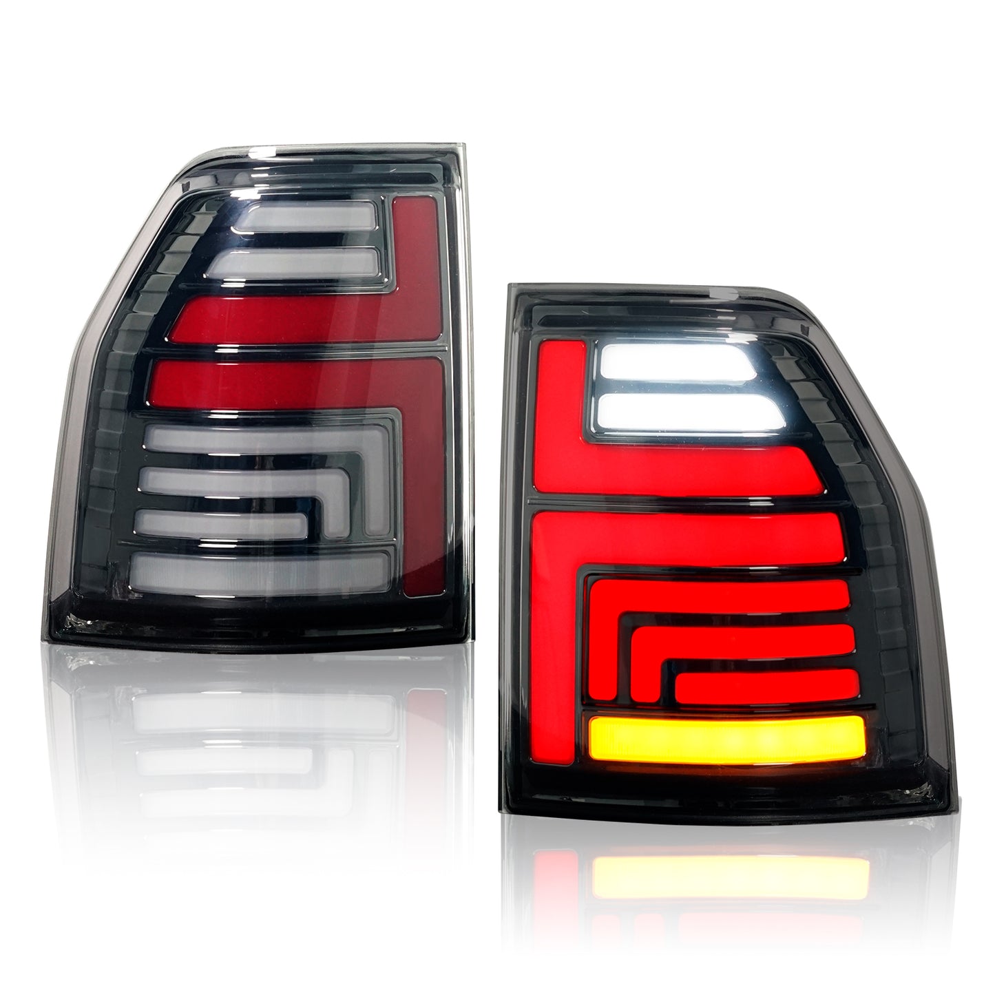 Full LED Tail Lights Assembly For Mitsubishi Pajero V93 V97 2006-2020