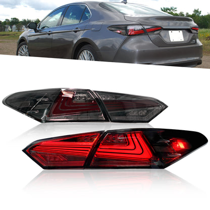 Full LED Tail Lights Assembly For Toyota Camry 2018-2022