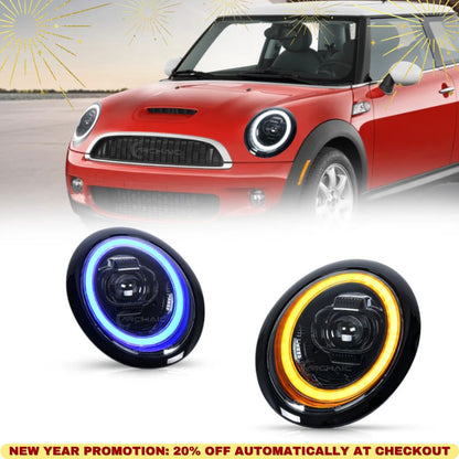 LED Projector Headlights For Mini Cooper R50 R52 R53 2001-2007 E-mark Approved