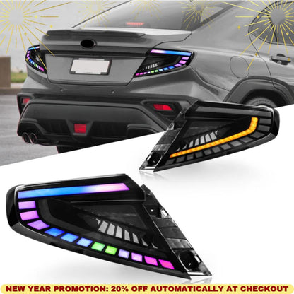 Tail Light Assembly for 2022-2025 Subaru WRX VB Base/Premium/Limited/GT/TS RGB