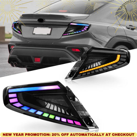 Tail Light Assembly for 2022-2025 Subaru WRX VB Base/Premium/Limited/GT/TS RGB