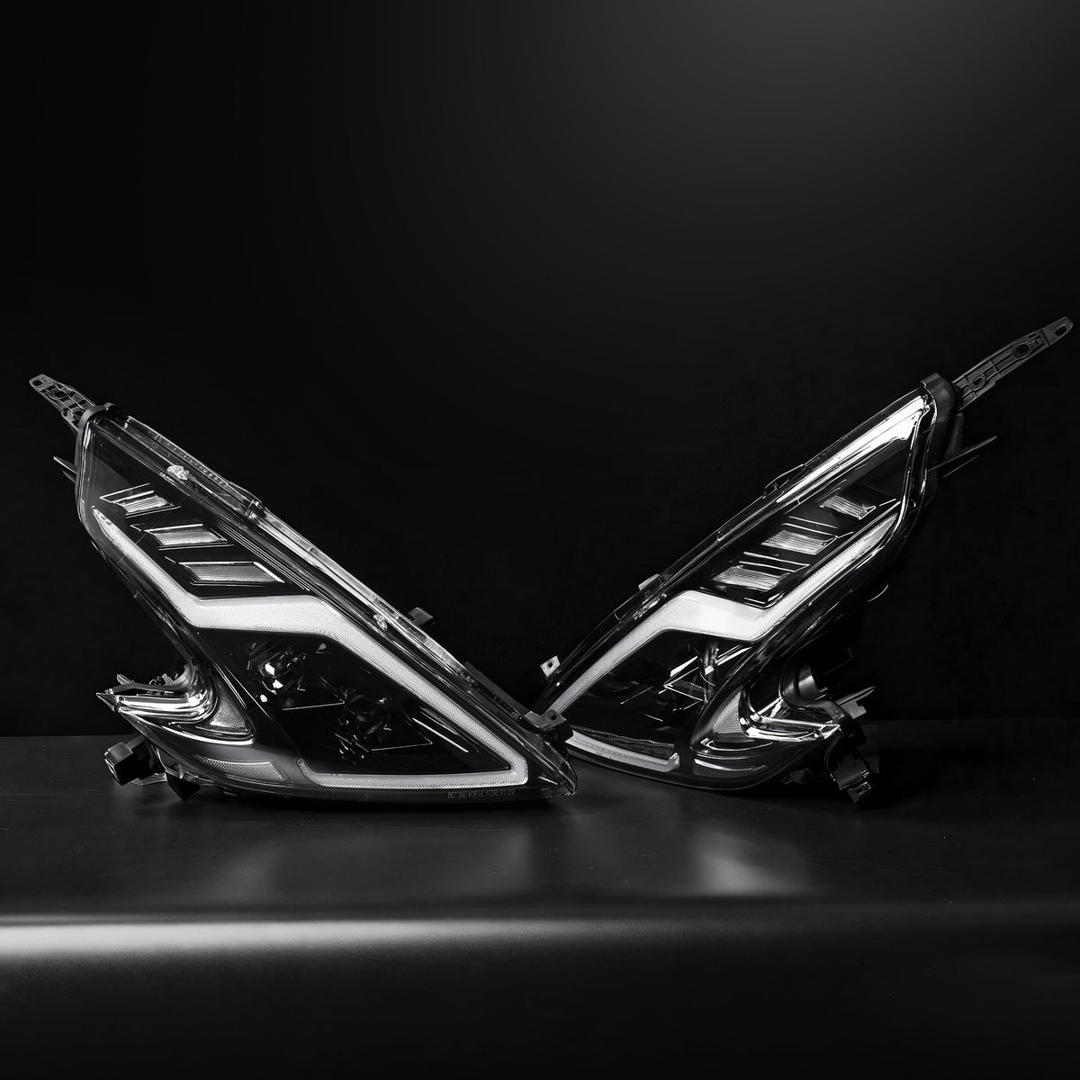 Full LED Headlights for Nissan 370Z Z34 2009–2020 | Startup Animation DRL