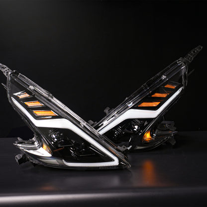 Full LED Headlights for Nissan 370Z Z34 2009–2020 | Startup Animation DRL