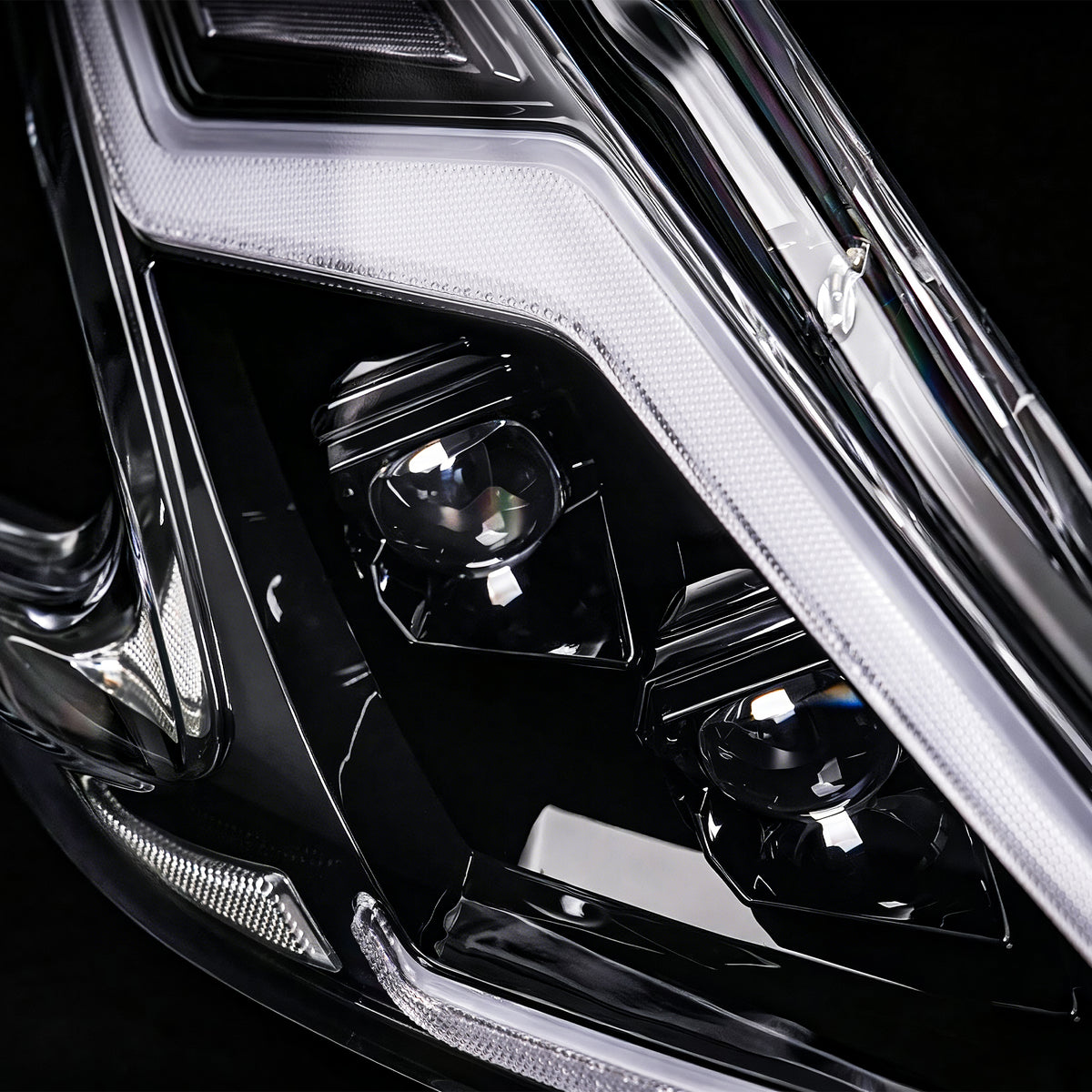 Full LED Headlights for Nissan 370Z Z34 2009–2020 | Startup Animation DRL