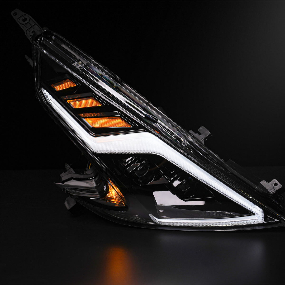 Archaic RGB LED Headlights For Nissan 370Z Z34 2009–2020 with App Control