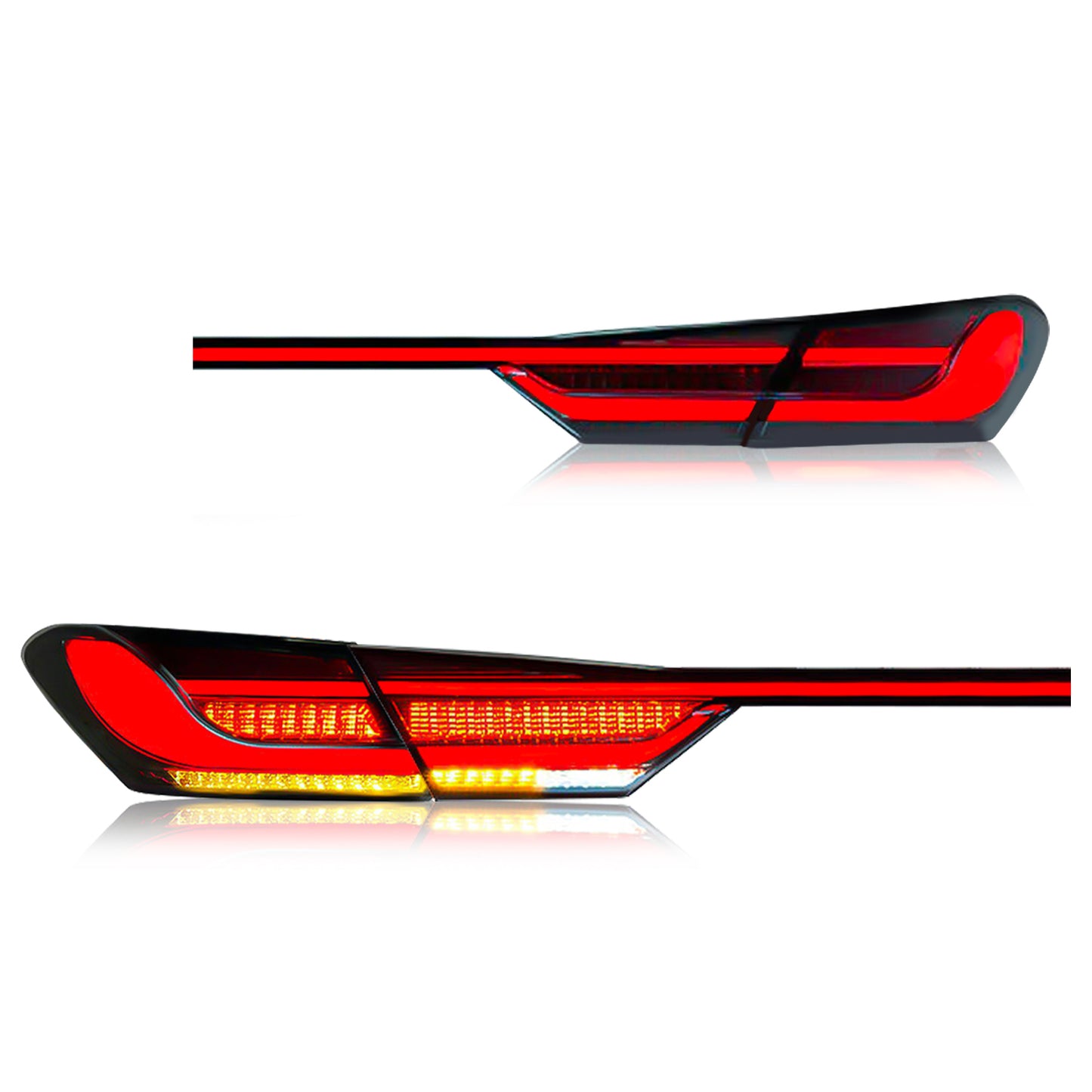 Full LED Tail Lights Assembly For Toyota Camry  2018-2023,with trunk light