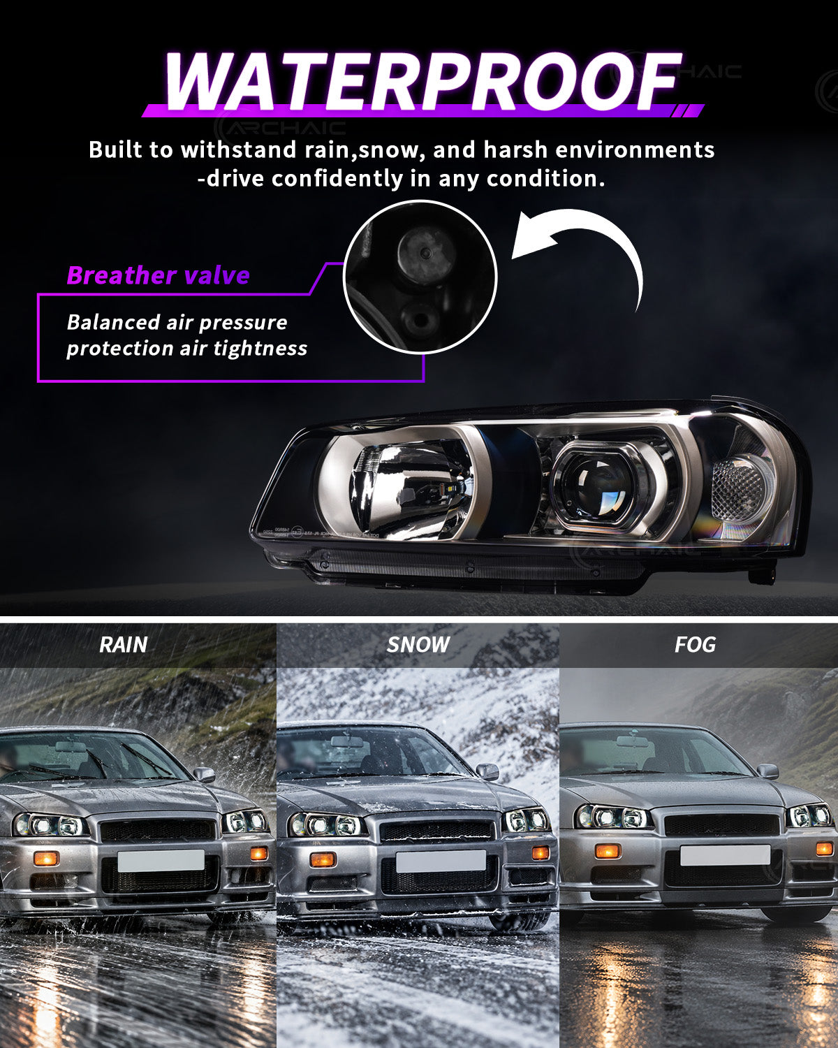 Para Nissan Skyline R34 GT GTT GTR 1998-2002 de 2 y 4 puertas, mejora y reemplazo