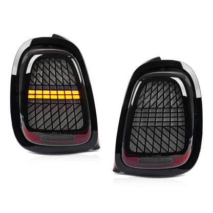 Mini Cooper F55 F56 F57 LED Tail Lights 2014–2024 | Sequential Turn Signal Rear Lamps by Archaic | Smoked & Red Options