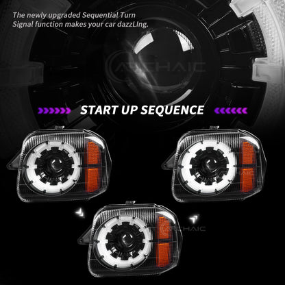 OEM Style LED Headlights Compatible with Suzuki Jimny 2007–2015 | Projector Upgrade