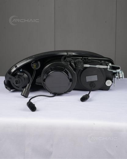 Archaic LED dual carbon fiber headlights for Ferrari 360 Modena/Spider (1999–2004)