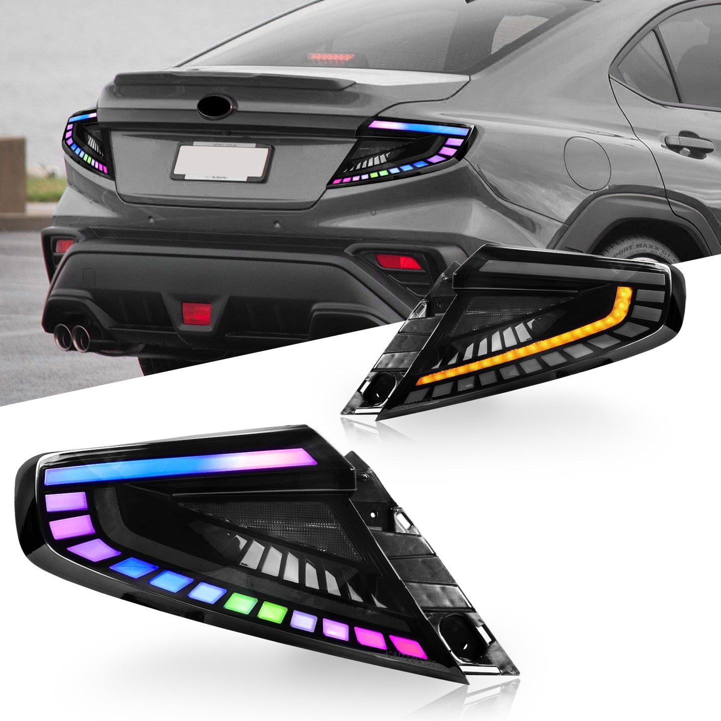 Tail Light Assembly for 2022-2025 Subaru WRX VB Base/Premium/Limited/GT/TS RGB
