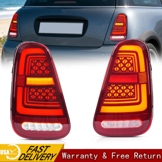 Archaic Replacement LED Tail Lights for Mini Cooper R50 R52 R53 2001–2007 | Sequential Signallug & Play Upgrade