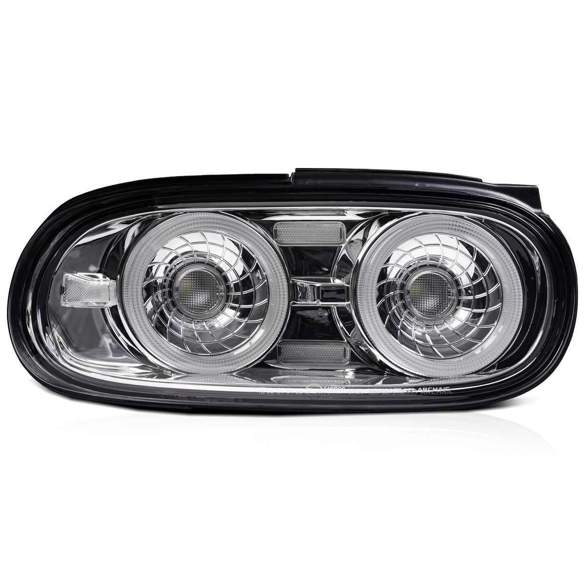 Feux arrière à LED complets (teinte fumée claire) pour Mazda Miata NA (modèle ancien) - Déjà homologué E-mark