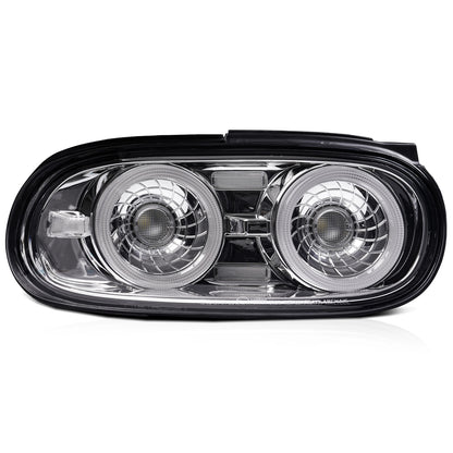 Feux arrière à LED complets (teinte fumée claire) pour Mazda Miata NA (modèle ancien) - Déjà homologué E-mark