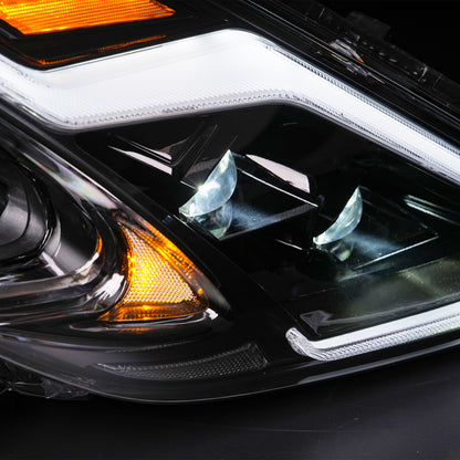 Full LED Headlights for Nissan 370Z Z34 2009–2020 | Startup Animation DRL