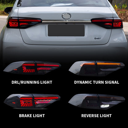 Full LED Tail Lights Assembly For Toyota Corolla 2019-2022 (EU version)