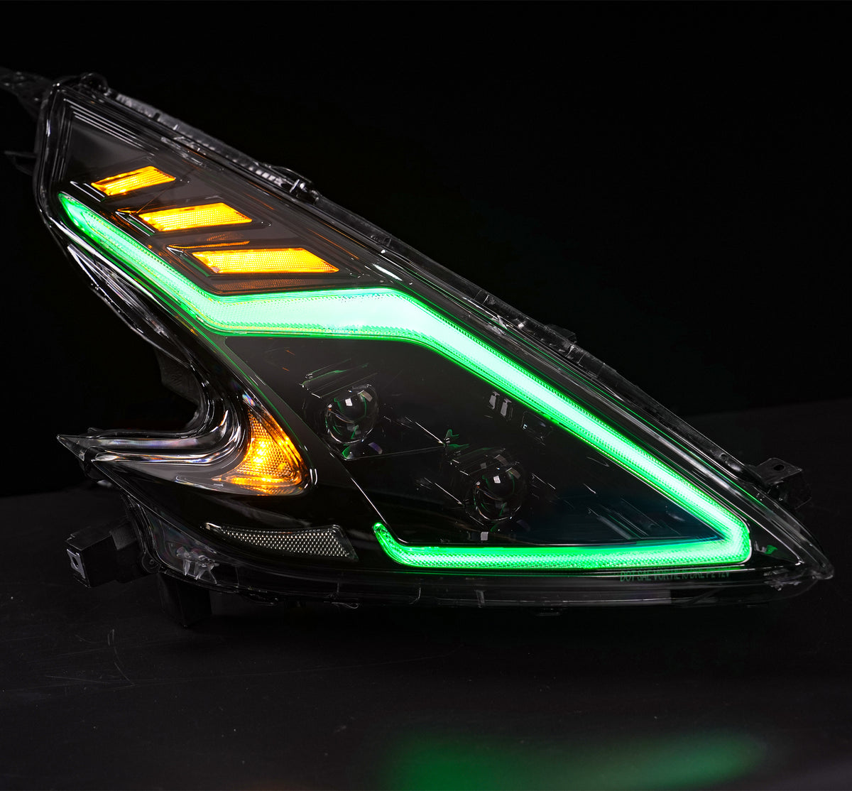 Archaic RGB LED Headlights For Nissan 370Z Z34 2009–2020 with App Control