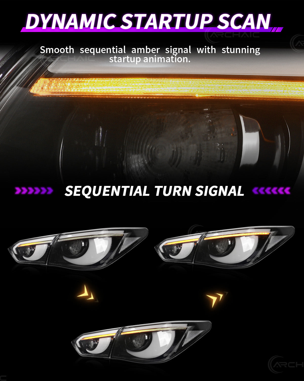For INFINITI Q50 LED Tail Lights 2014-2017 | Skyline V37 Compatible | Sequential Turn Signal + Startup Animation + RGB Option | OEM Fitment Replacement