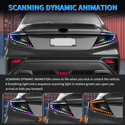 Tail Light Assembly for 2022-2025 Subaru WRX VB Base/Premium/Limited/GT/TS RGB