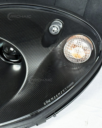 Archaic LED dual carbon fiber headlights for Ferrari 360 Modena/Spider (1999–2004)