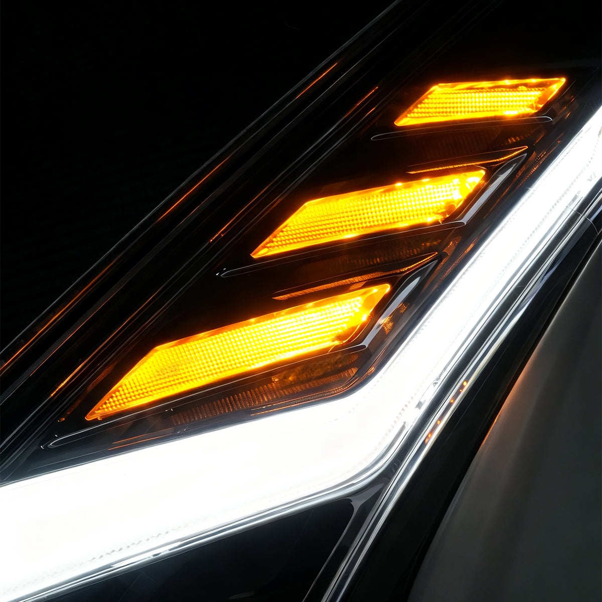 Full LED Headlights for Nissan 370Z Z34 2009–2020 | Startup Animation DRL