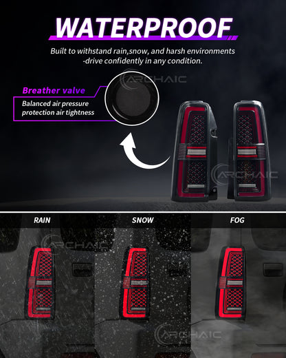 Full LED Tail Lights for Suzuki Jimny JB23 JB43 2007–2017 | Startup Animation