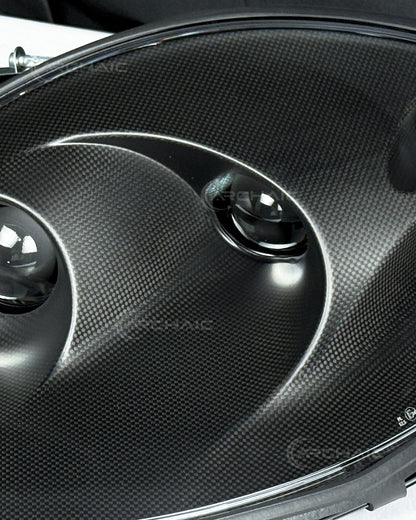 Archaic LED dual carbon fiber headlights for Ferrari 360 Modena/Spider (1999–2004)