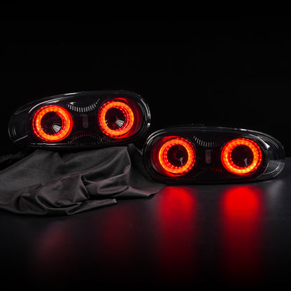 Ensemble de feux arrière à LED complets Archaic pour Mazda Miata MX-5 NC NC2 NC3 (2005-2015) avec certification E-mark