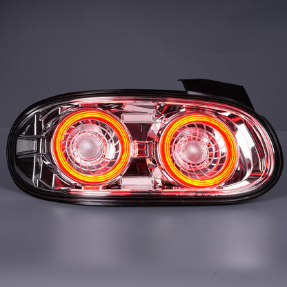 Feux arrière à LED Archaic pour Mazda MX-5 Miata NB 1998–2005, feux de jour à animation 3D, design JDM, installation facile, paire