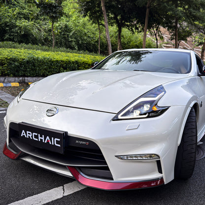 Full LED Headlights for Nissan 370Z Z34 2009–2020 | Startup Animation DRL