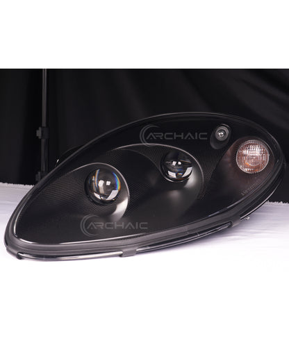 Bi-LED Headlights for Ferrari 360 Modena 1999-2004 | Real Carbon Fiber OEM+ Upgrade,with E-matk CertificateBi-LED Headlights for Ferrari 360 Modena 1999-2004 | Real Carbon Fiber OEM+ Upgrade,with E-matk Certificate