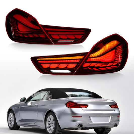 Archaic Full LED Tail Lights for BMW 6 Series F06 F12 F13 640i 650i M6 & ALPINA B6 2012–2019