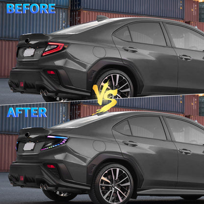 Tail Light Assembly for 2022-2025 Subaru WRX VB Base/Premium/Limited/GT/TS RGB