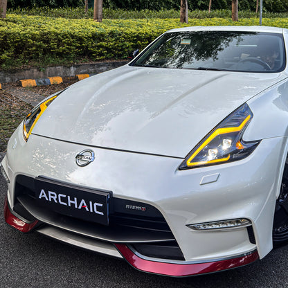 Full LED Headlights for Nissan 370Z Z34 2009–2020 | Startup Animation DRL