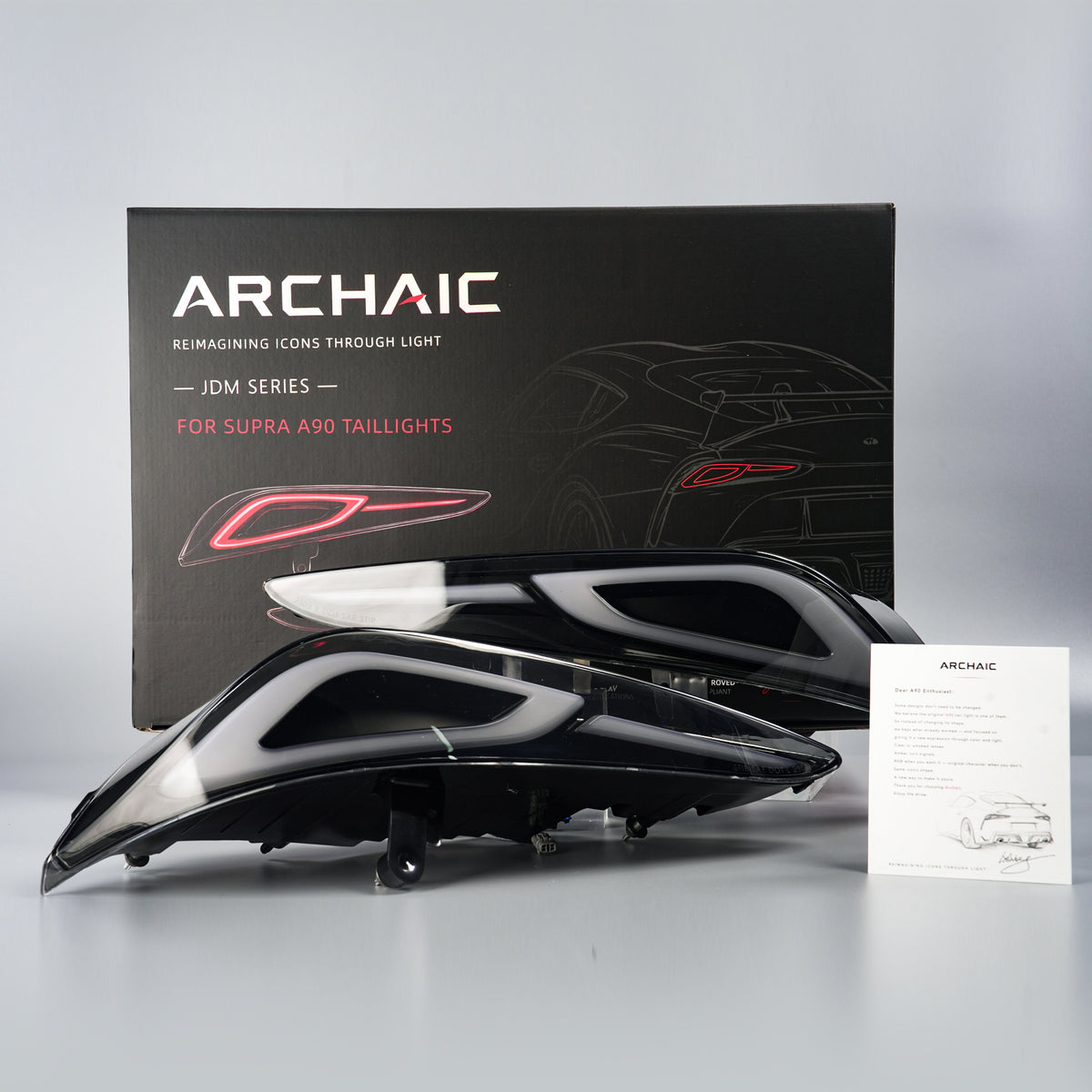 Toyota GR Supra A90/A91 Signature RGB Tail Lights  2019–2026 | Archaic Reimagined Collection