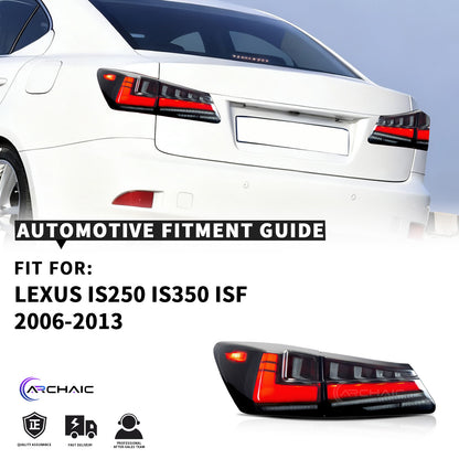 Ensemble complet de feux arrière à LED pour Lexus IS250 2006-2012